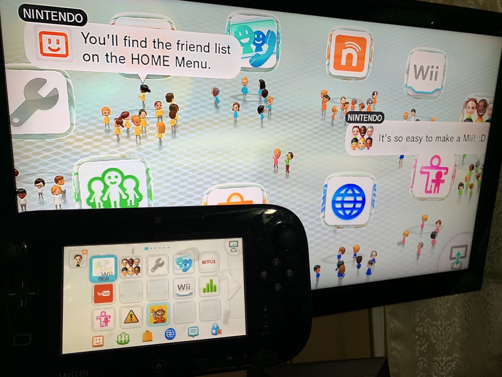 Nintendo Wii/Wii U bundle