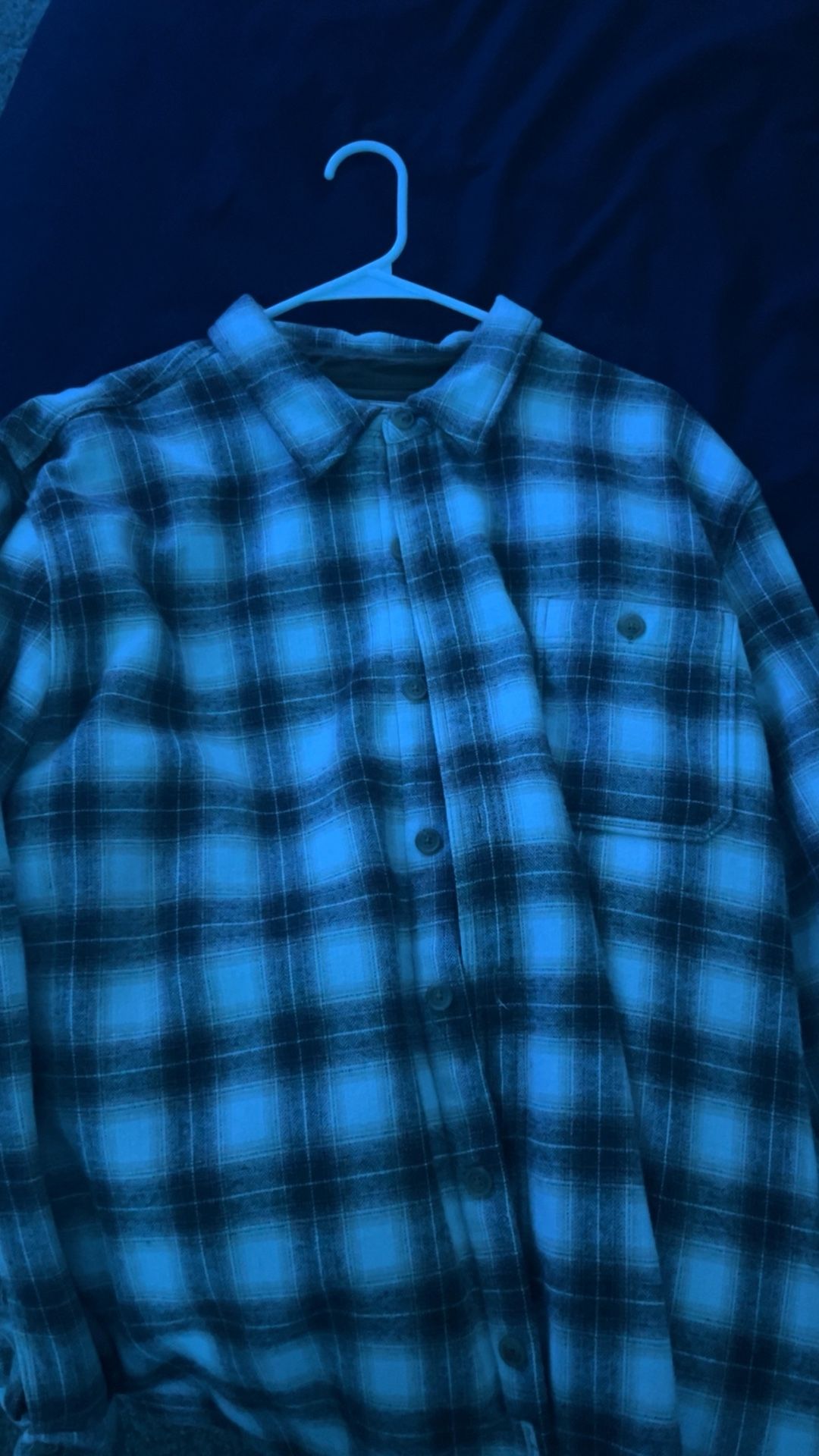 XL Weatherproof Vintage Men’s Lightweight Plaid Flannel Long Sleeve