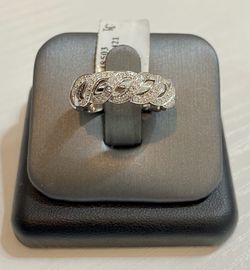 14K Designer Diamond Band .50 ct Natural Diamonds 