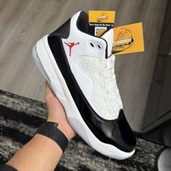 Jordan Max Aura 2 ‘White Black Gym Red’ Men / Women Sizes Sneakers / Shoes