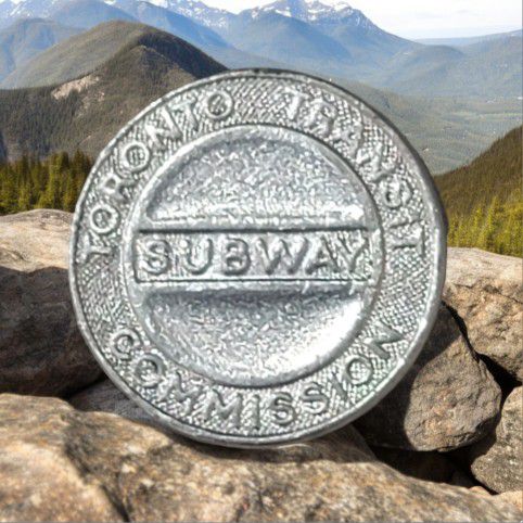 Toronto Canada Subway Fare Token Coin