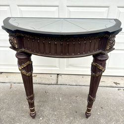 NEOCLASSICAL STYLE GILT DECORATED CONSOLE TABLE IN EXCELLENT CONDITION!