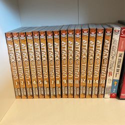 Attack On Titan Manga Volumes 1-14 and 33 and Lost Girls