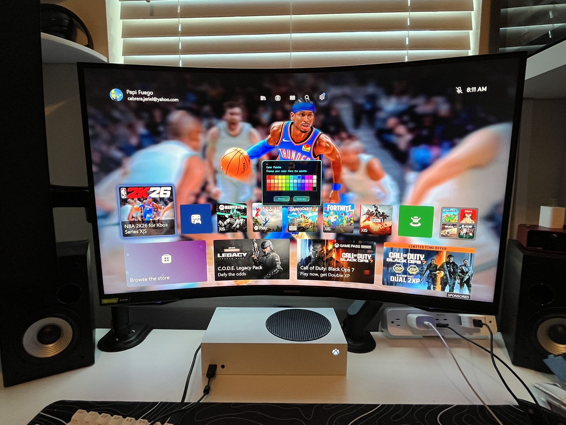 Samsung G7 Monitor 32”