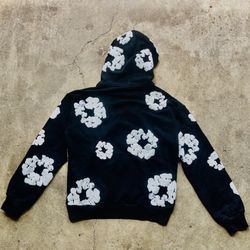 Denim Tears Cotton Wreath Sweatshirt Hoodie Black Size Medium(Brand New)
