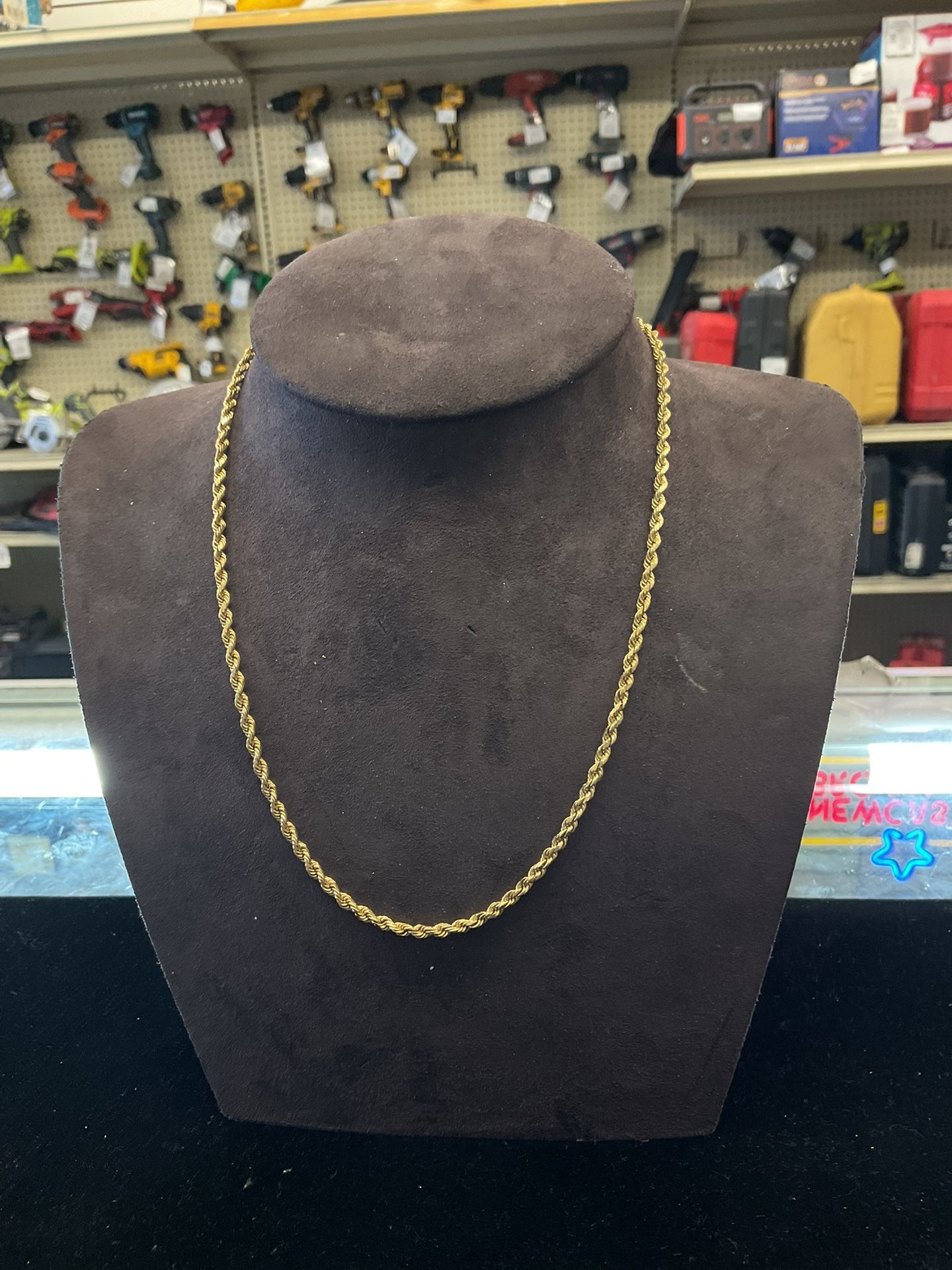 14KT Solid Rope Chain 33193-1