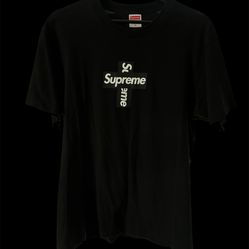 Supreme Box Logo Cross Logo FW20 Black Medium 