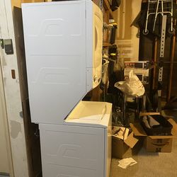 Gas wash dryer combo