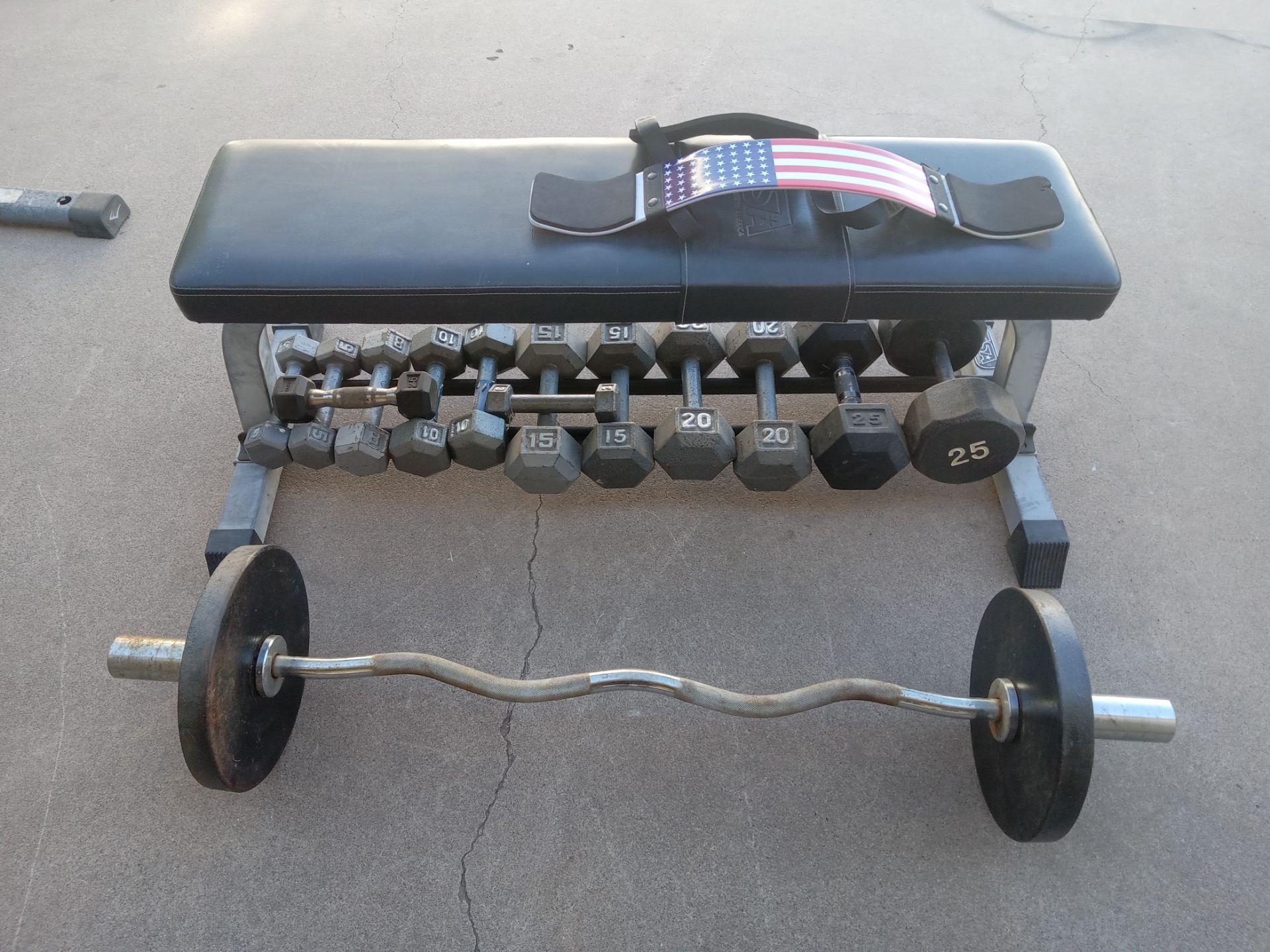 Curling bar....
