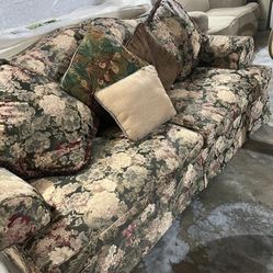 Floral Couch 