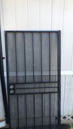 Metal Security Screen Door