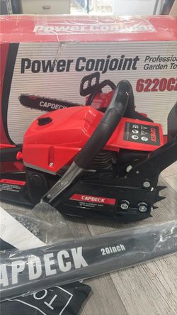 62CC Chainsaw Saw Gas Powered 20" Chain Saws Cordless Petrol Saw Handheld Chainsaw for Cutting Wood Trees Branches(6220C)