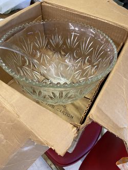 Vintage Punch Bowl Set 