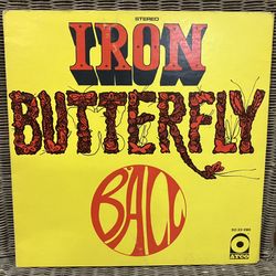 Iron Butterfly Vinyl Record