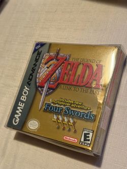 Gameboy Advance Zelda A Link To The Past Four Swords CIB MINT condition!