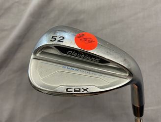 Cleveland CBX 52° Gap Wedge RH Dynamic Gold 115 Wedge Flex Steel Used
