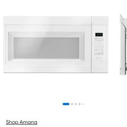 Amana Over Range Microwave