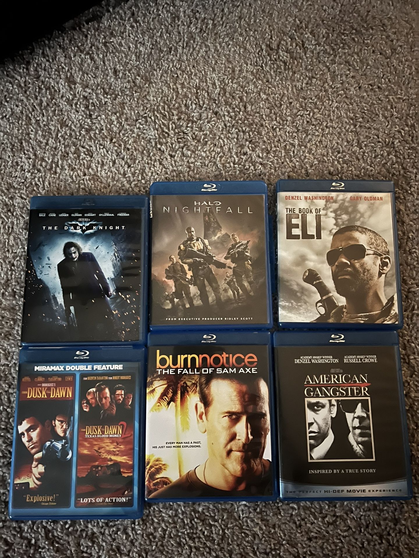 Mini Pack With 6 Blue Ray