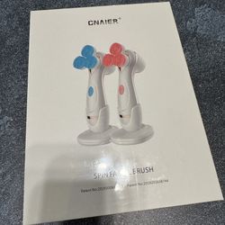CNAIER Electric face facial cleansing brush Blue color- Brand New Sealed Box