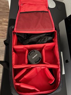 Camera Backpack with Adjustable Dividers