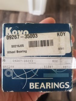Koyo wheel bearing