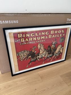 Vintage Ringling Barnum and Bailey Advert