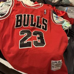 Jordan Bulls Playoff Jersey 