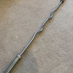 Rep Fitness Stainless Steel Rackable Ez Curl Olympic Barbell