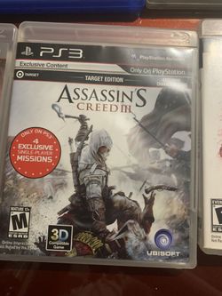 assassin's creed 3 ps3