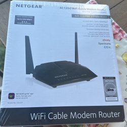 Brand New Netgear AC1200 WiFi Cable Modem Router