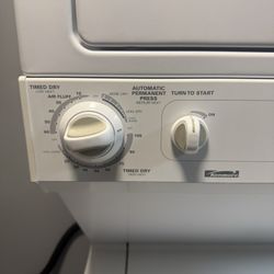 27" Kenmore Stackable Washer and Dryer
