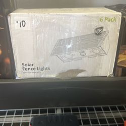Solar Fence Lights