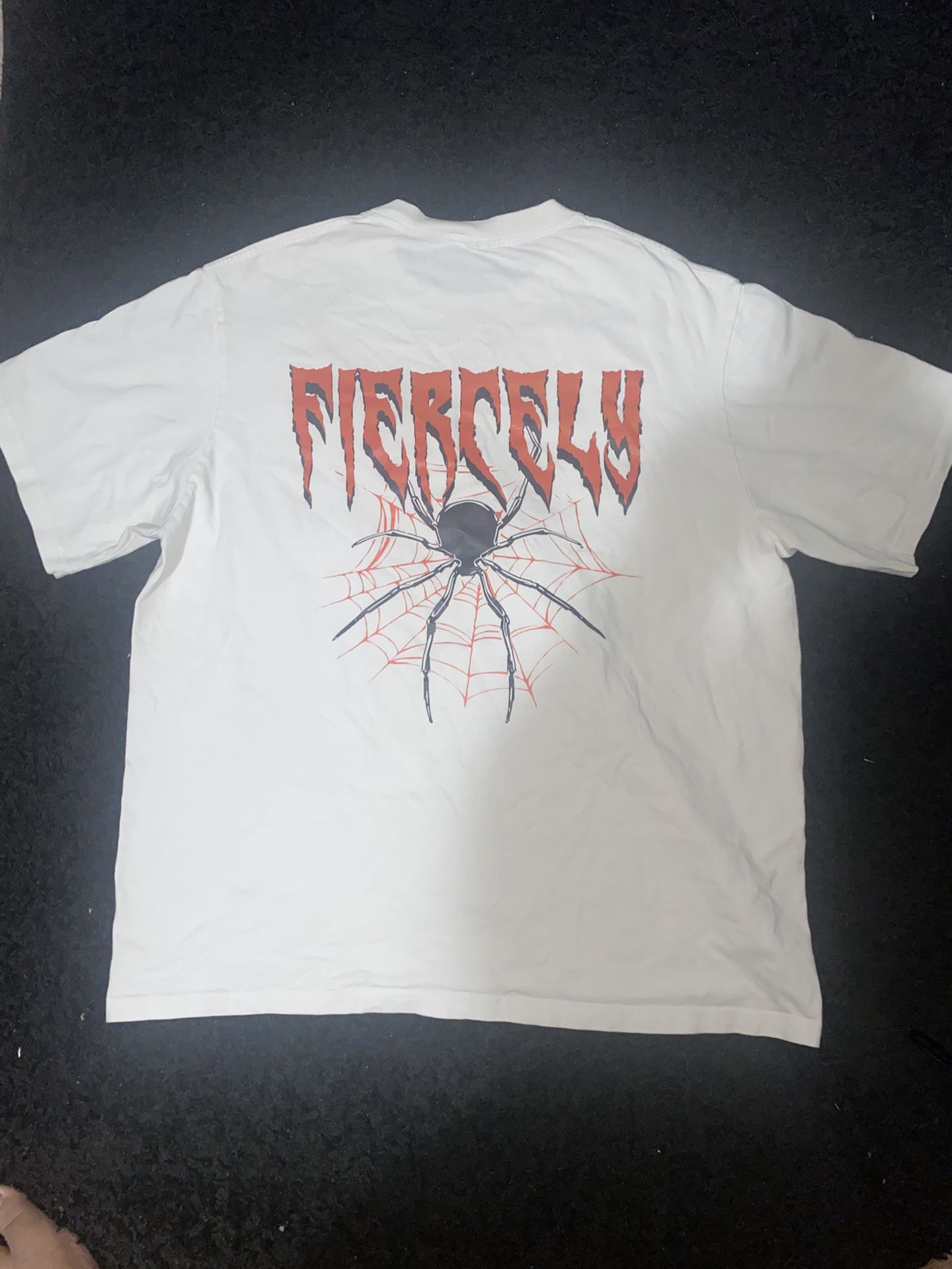 White Fiercely Spider Tee