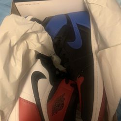 Air Jordan Retro 1 Top 3 Ds  Size 9.5