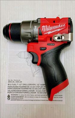Milwaukee M12 FUEL Hammer Drill  1/2"