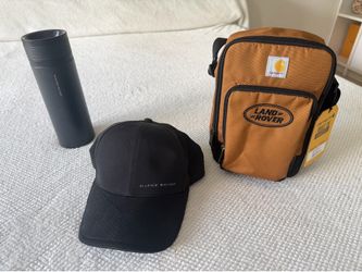 Brand New Land Rover Gift Bundle - Hat, Thermos & Bag
