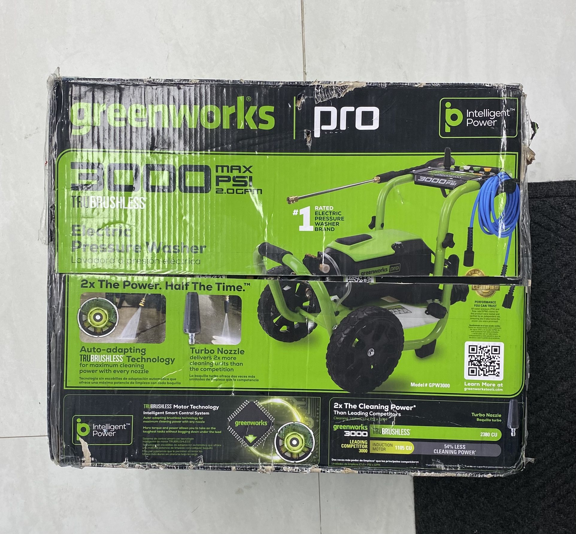 Greenworks Pressure washer