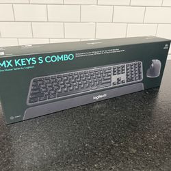 Logitech MX Keys S Combo – New in Box (Keyboard + Mouse)