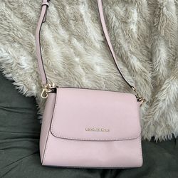 Michael Kors light pink cross body and hand held