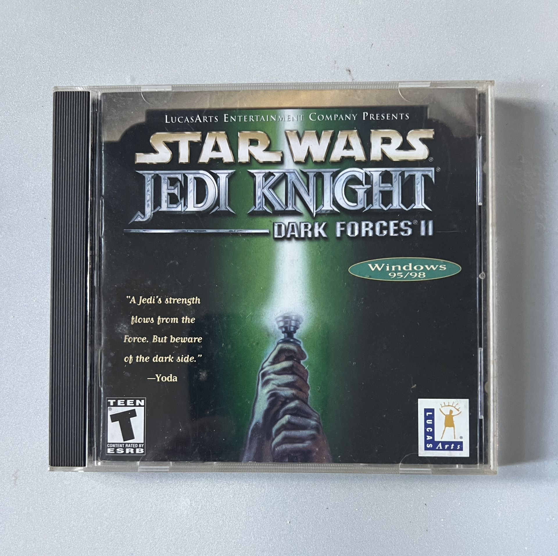 Star Wars Jedi Knight Dark Forces II 2 PC Game CD-ROM Windows 95/98   