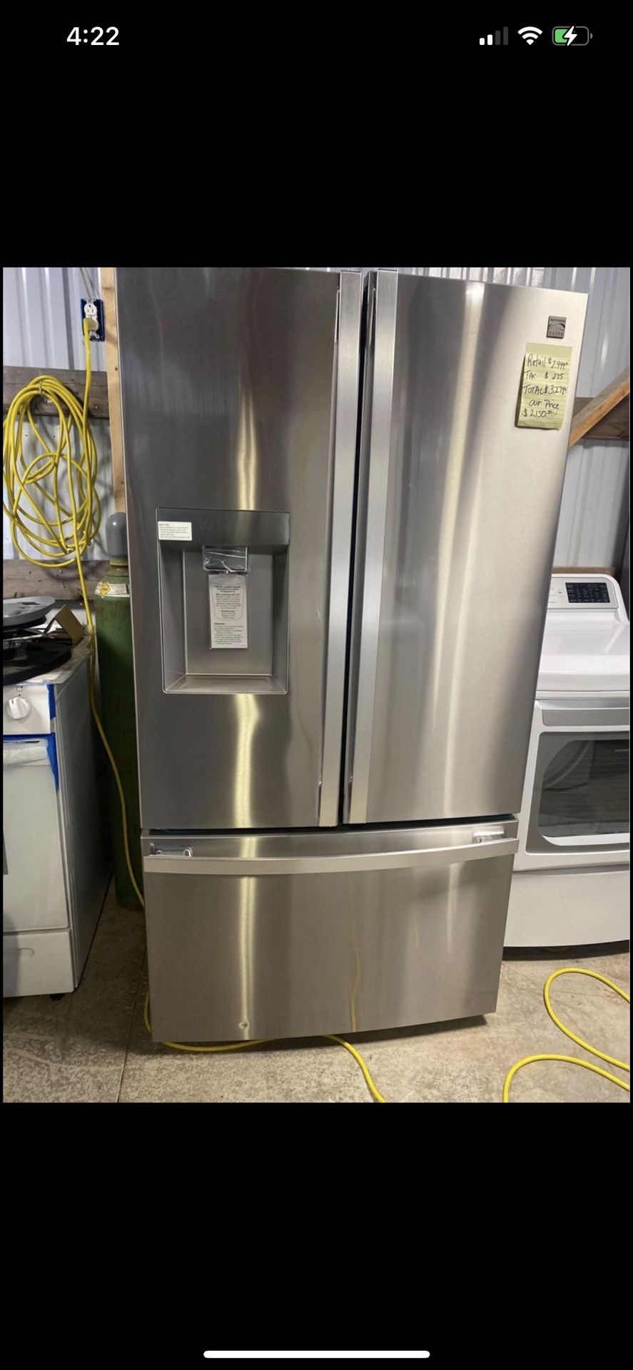 Kenmore Fridge Stainless