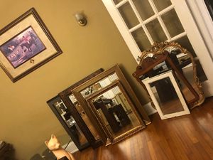 Photo Assorted mirrors antique and contemporary between $20 and 200