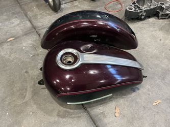 Harley Davidson gas tank and fender