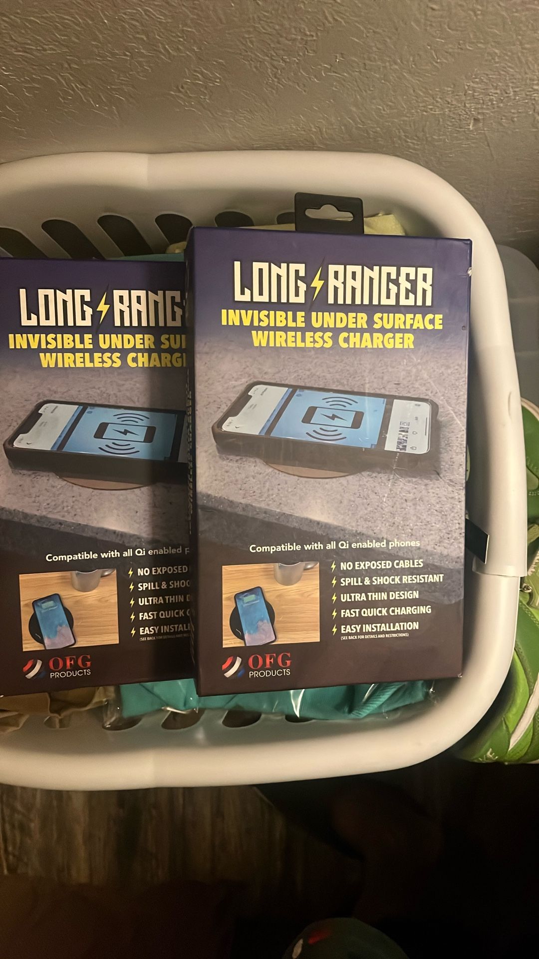 Long Range Invisible Under Surface Wireless Charger