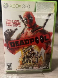 Deadpool (M) - Microsoft Xbox 360 No Manual Tested Works