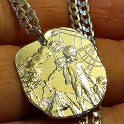 5 Gram .999 Silver Art Bar Hand Poured BHB Zombie Apocalypse Playground Pendant- New 