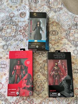 Star Wars Black Series Action Figures Lot of 3