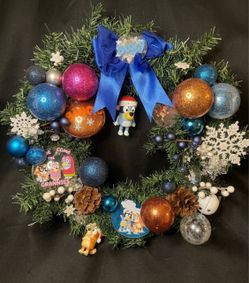 Bluey Christmas Wreath