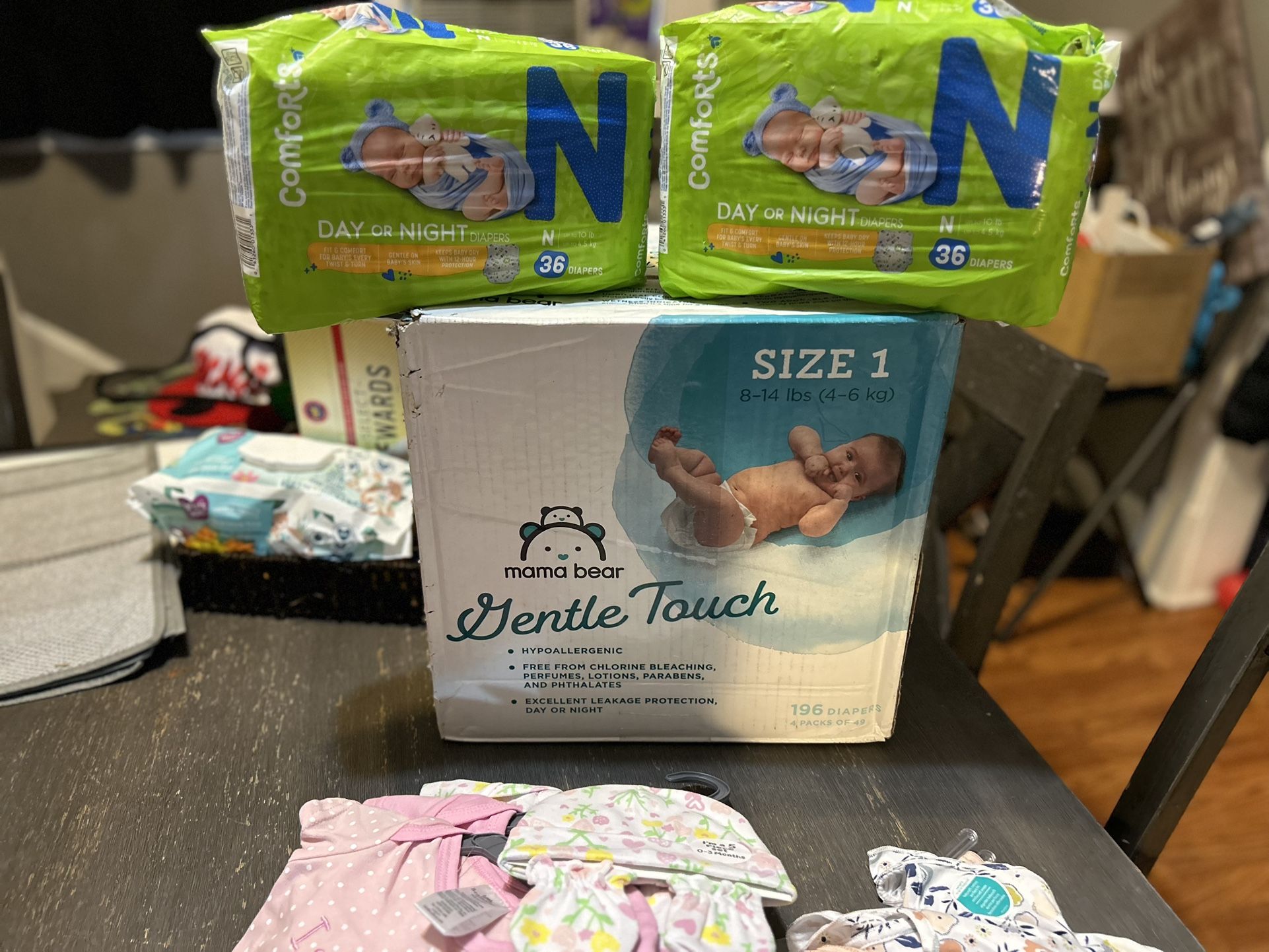 Brand New Size Nb And 1 Diapers..