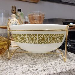 Vintage 404 Pyrex Mixing Bowl Large No Stand 